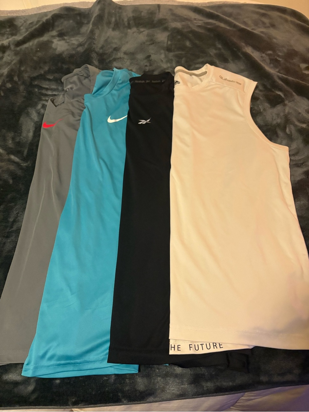 Nike/Reebox/Quicksilver Essential Sleeveless Hydroguard Men's Tank top and Gym c